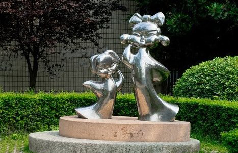 达州不锈钢古代儿童雕塑让每个孩子都有一个家