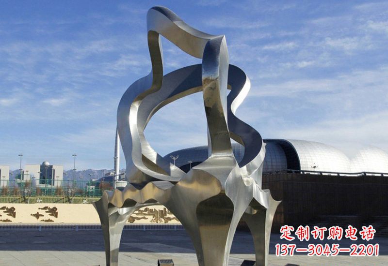 达州不锈钢钢琴雕塑传递音乐之美