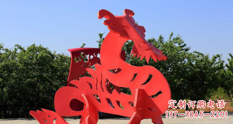 达州不锈钢貔貅雕塑为广场增添美感