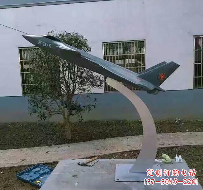 达州不锈钢飞机雕塑——极致精美的艺术品