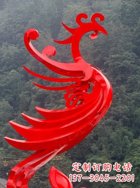 达州不锈钢凤凰雕塑一次精美的艺术体验