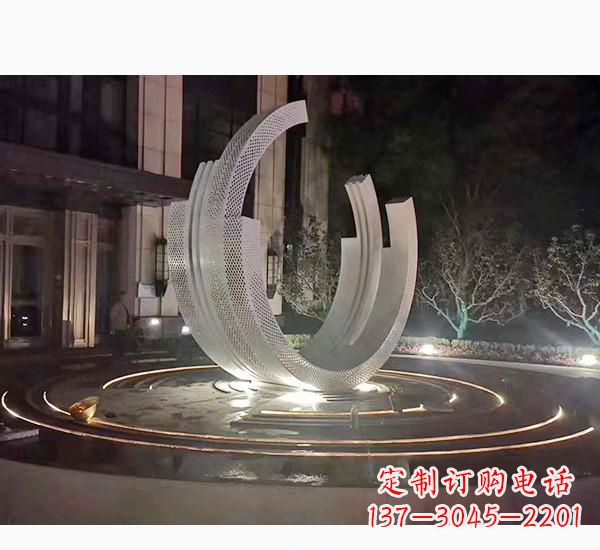 达州不锈钢广场喷泉雕塑