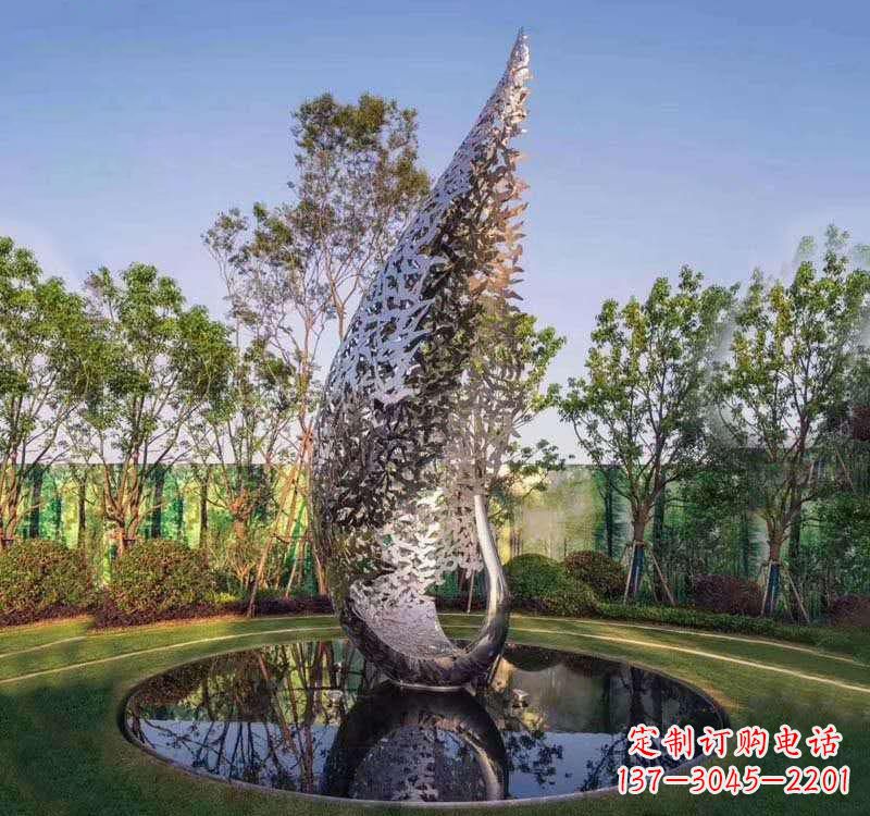 达州不锈钢凤凰雕塑精美绝伦