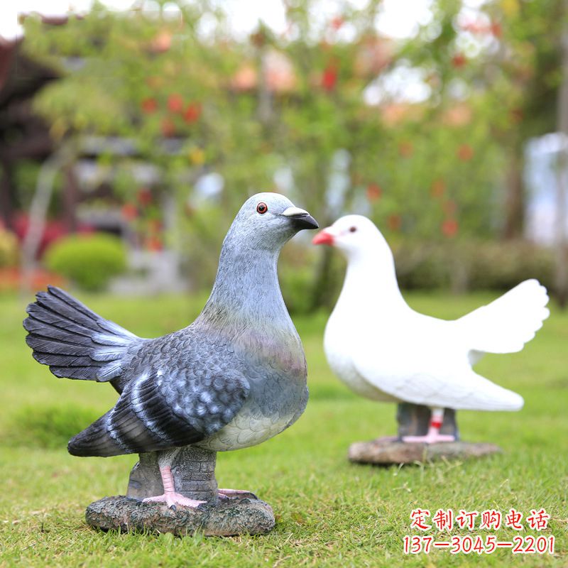 达州和平鸽雕塑——象征着永恒的和平
