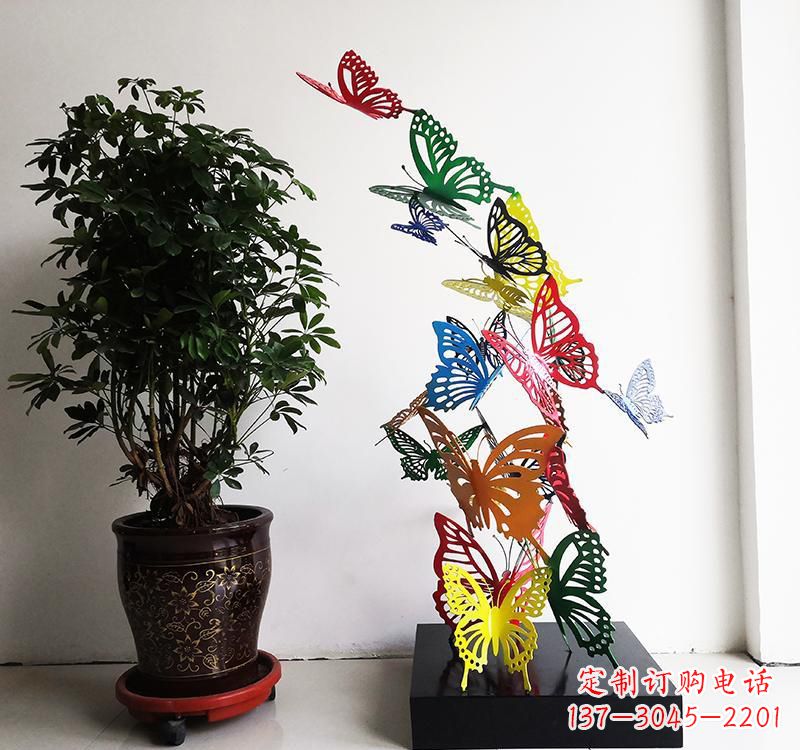 达州不锈钢蝴蝶雕塑