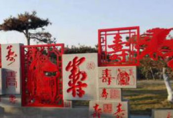 达州福禄寿雕塑不锈钢公园的精美礼物