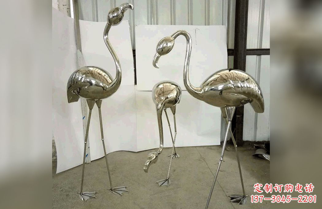 达州不锈钢火烈鸟——雕塑之美