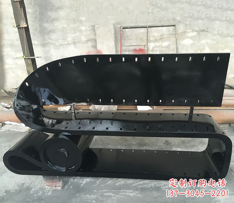 达州不锈钢胶卷座椅雕塑