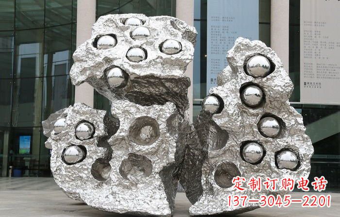 达州不锈钢莲蓬雕塑——传承古老文化的艺术瑰宝