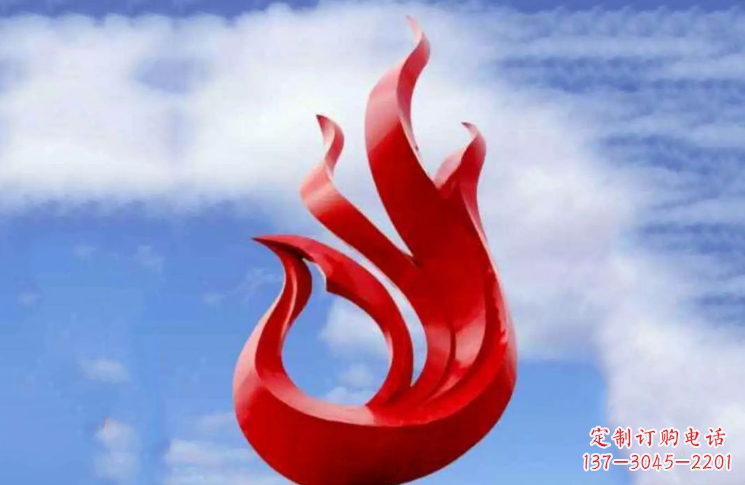 达州不锈钢金凤凰景观雕塑
