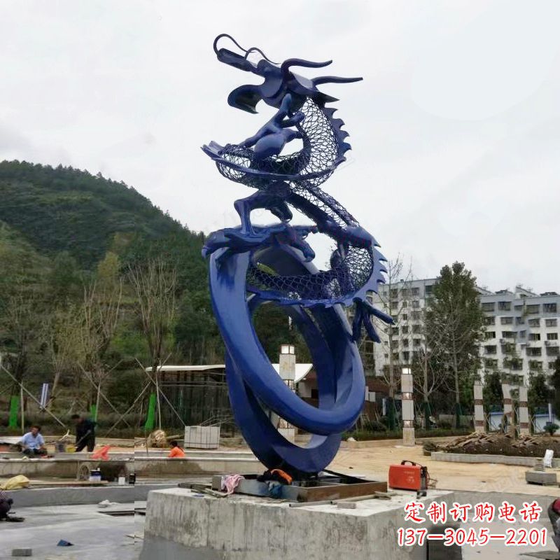 达州不锈钢动物雕塑——点缀公园园林