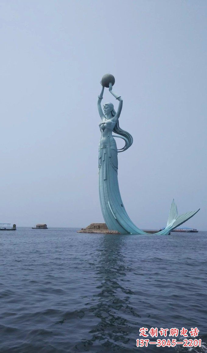 达州美人鱼雕塑——浪漫之旅的起点