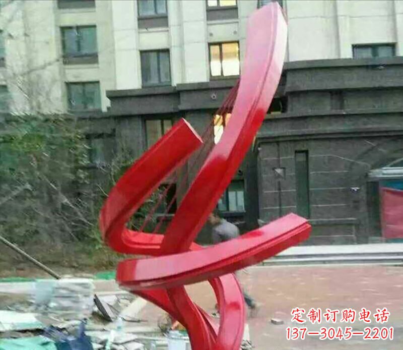 达州不锈钢螺旋飘带