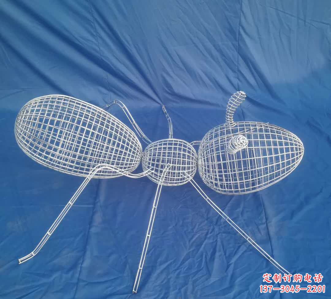 达州不锈钢蚂蚁镂空雕塑1
