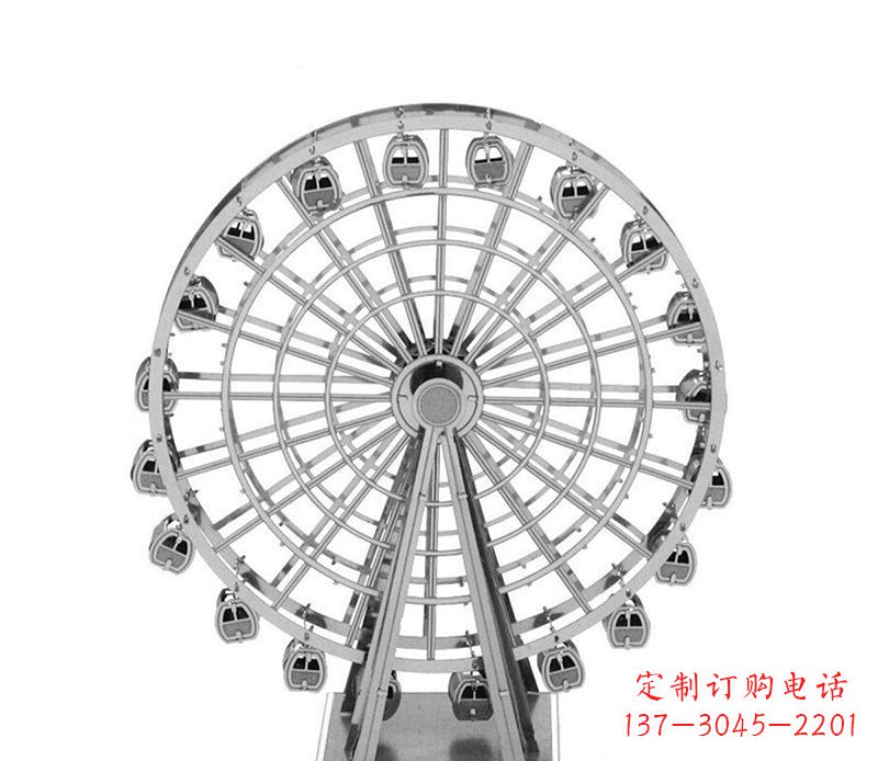 达州不锈钢摩天轮雕塑
