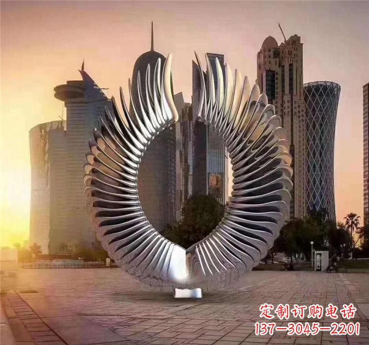 达州不锈钢喷泉雕塑2