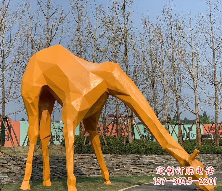 达州不锈钢雕刻的精美动物雕塑