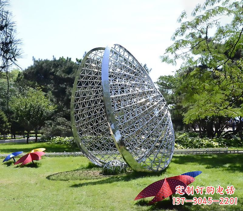 达州不锈钢扇贝雕塑