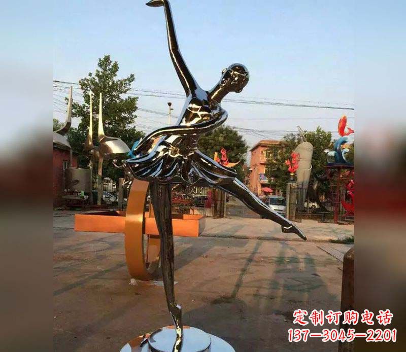 达州精美不锈钢美女雕塑