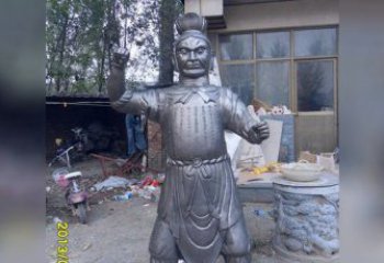 达州不锈钢四大天王雕塑神圣守护者