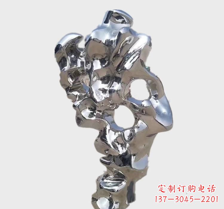 达州不锈钢太湖石雕塑艺术的精致表现