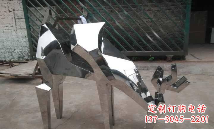 达州不锈钢小羊雕塑艺术的精髓