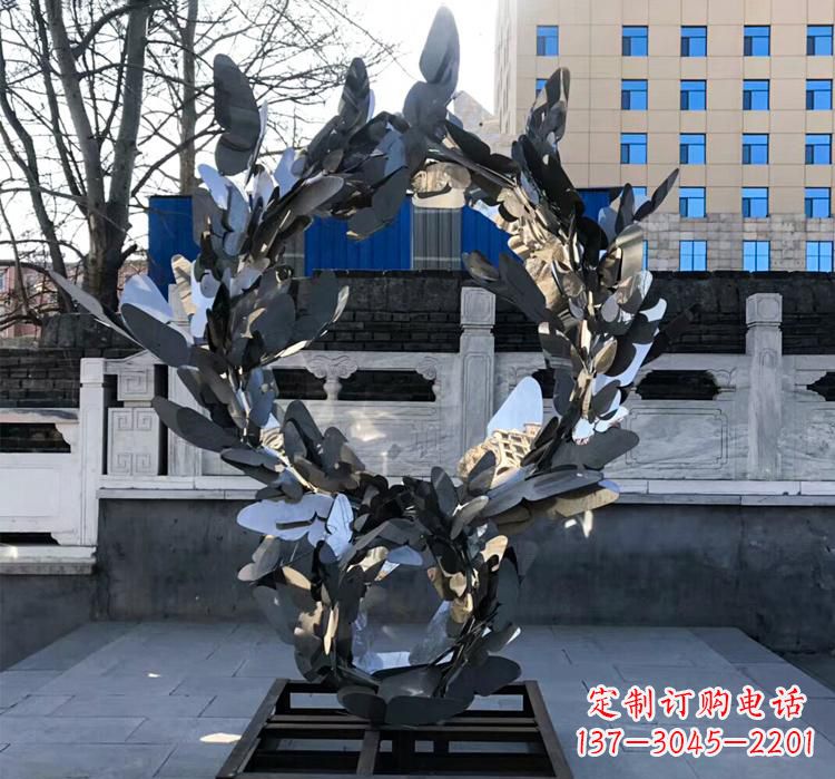 达州不锈钢蝴蝶之美——不锈钢艺术蝴蝶景观雕塑