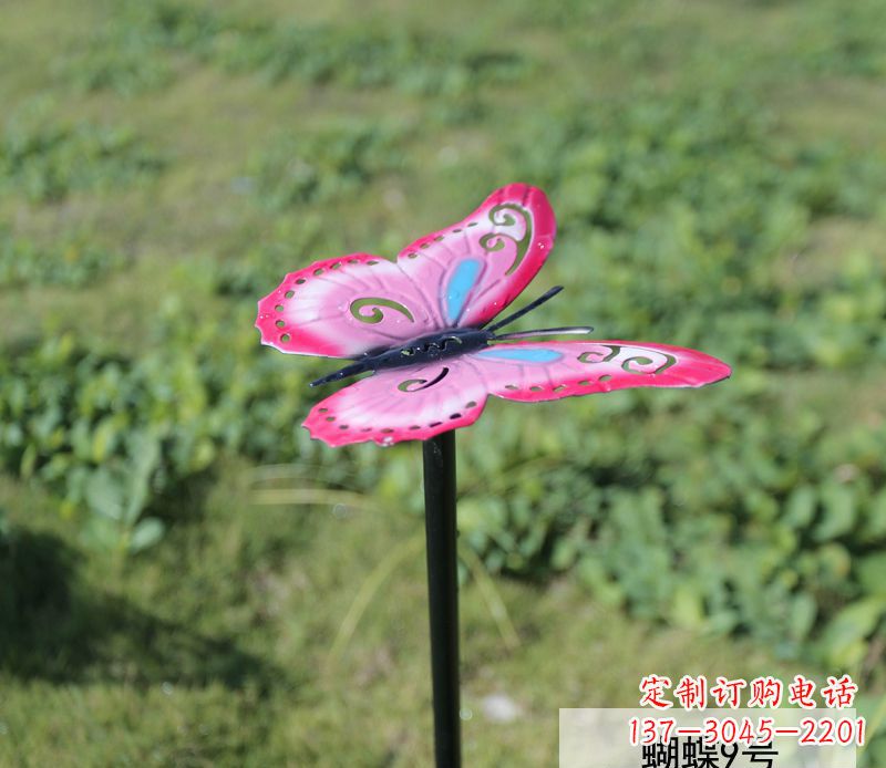 达州不锈钢园林彩色蝴蝶插件