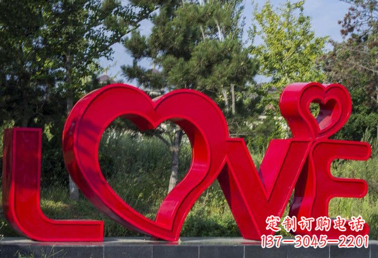 达州不锈钢字母雕塑——艺术精美、美轮美奂