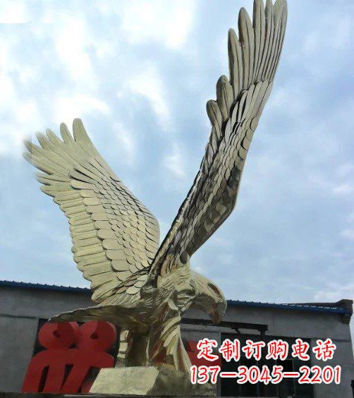 达州不锈钢雄鹰展翅蓝天