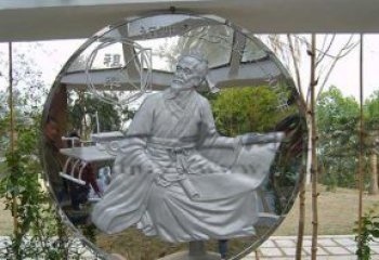 达州青铜像祖冲之雕塑