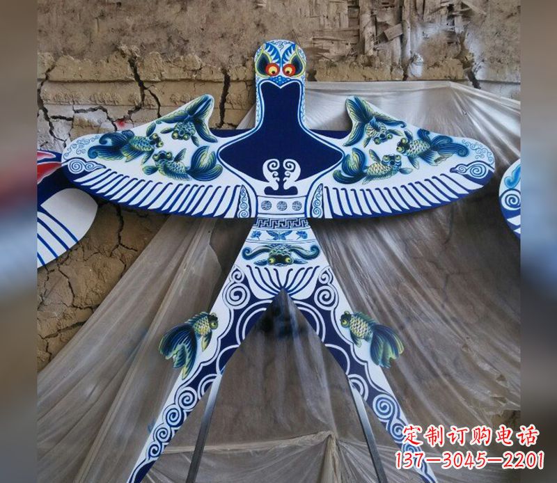 达州不锈钢蜘蛛侠风筝雕塑的象征