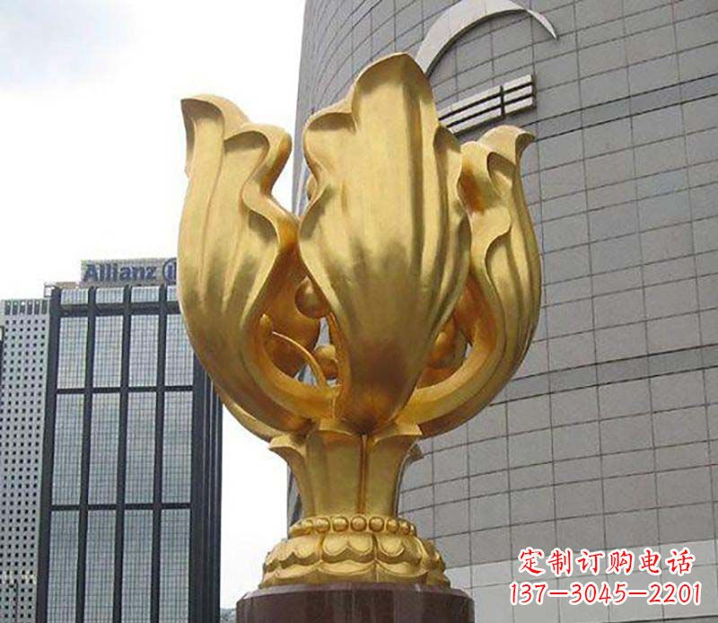 达州紫荆花雕塑——精美艺术品