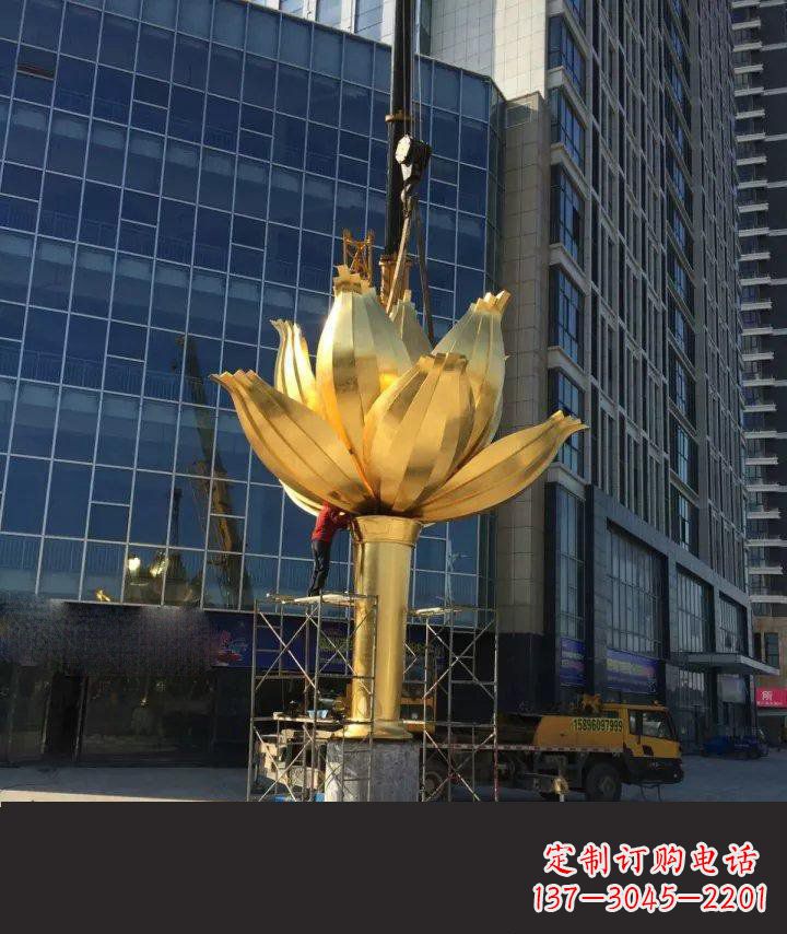 达州不锈钢紫荆花广场雕塑