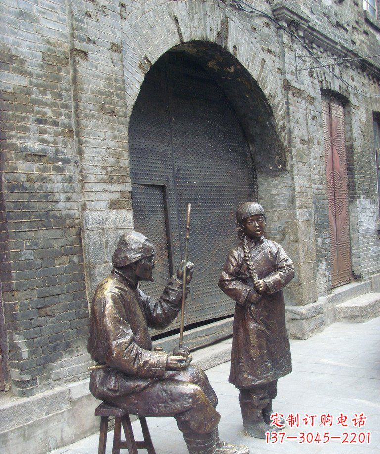 达州二胡铜雕艺术形式的精髓