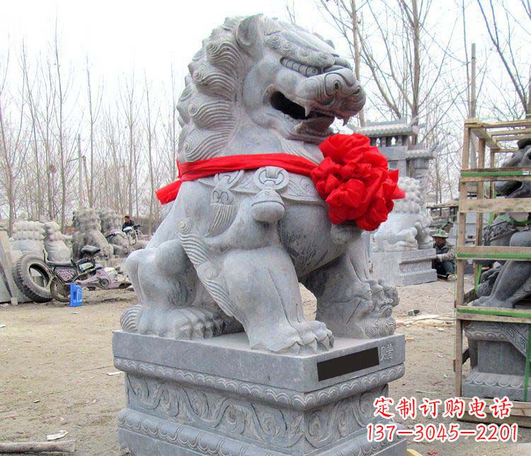 达州雄壮狮子石雕——欢迎来到宁波