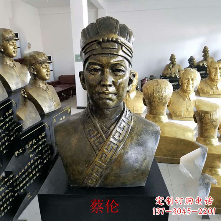 达州蔡伦雕塑一件传承历史的艺术珍品