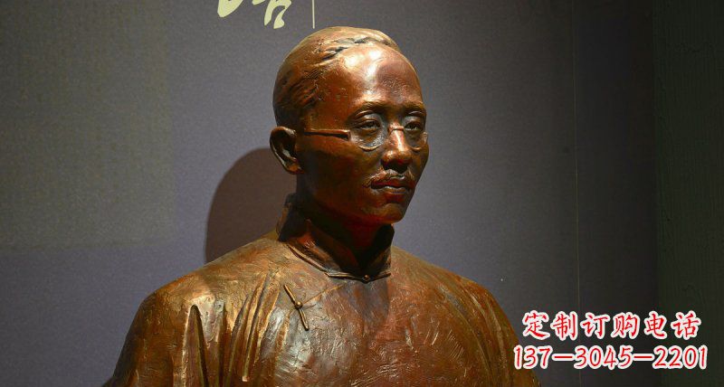 达州蔡元培——一位传奇民族英雄的雕塑