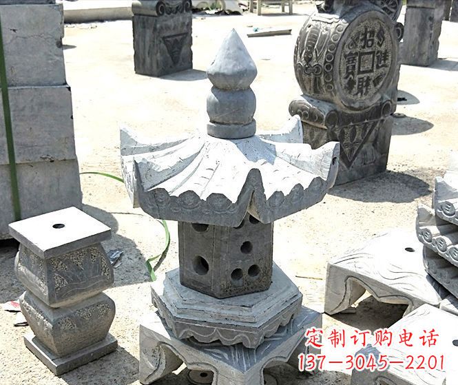 达州美丽的草坪大理石雕塑石灯