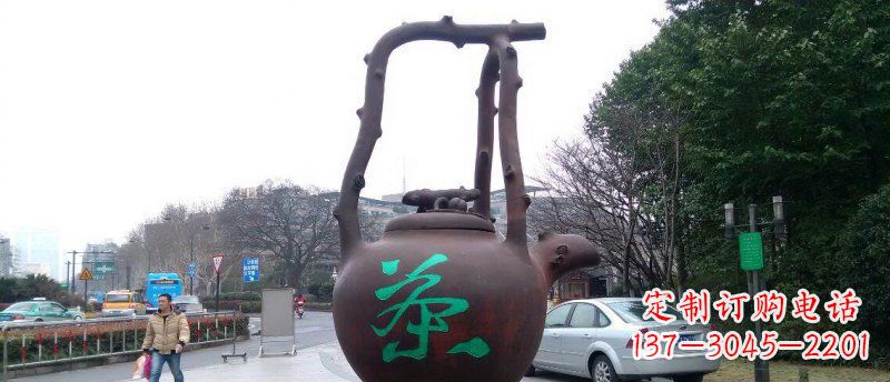达州茶壶雕塑——展现艺术精妙