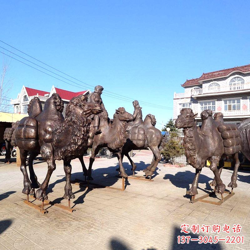 达州茶马古道骆驼队