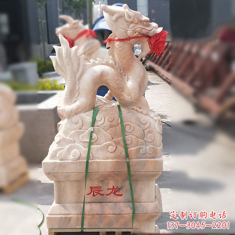 达州龙雕塑融合古典与现代