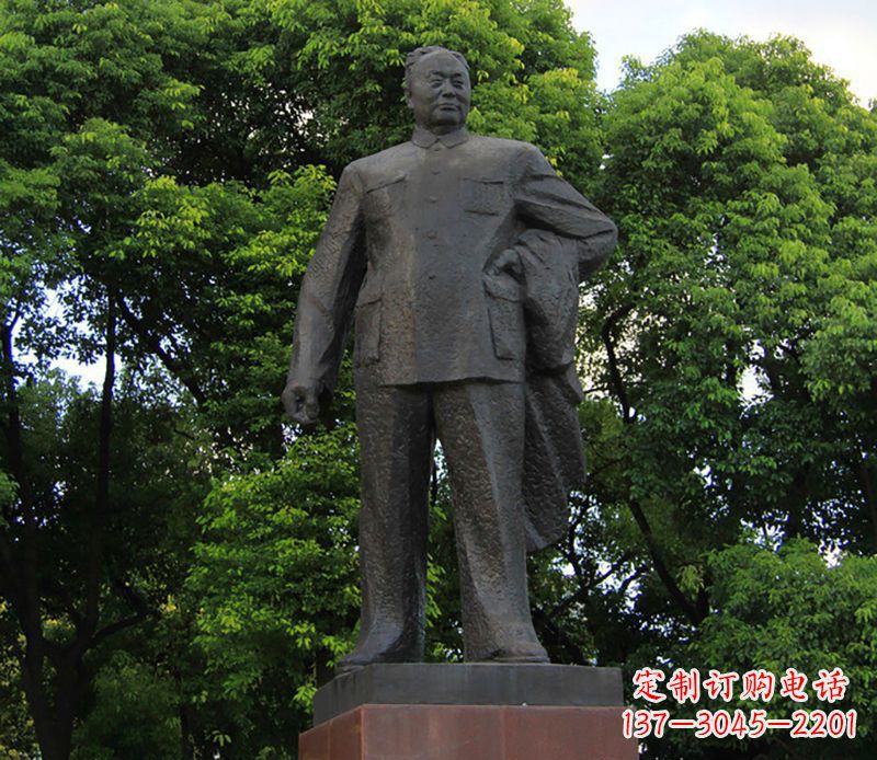 达州陈毅元帅铜雕荣耀中国历史的传承
