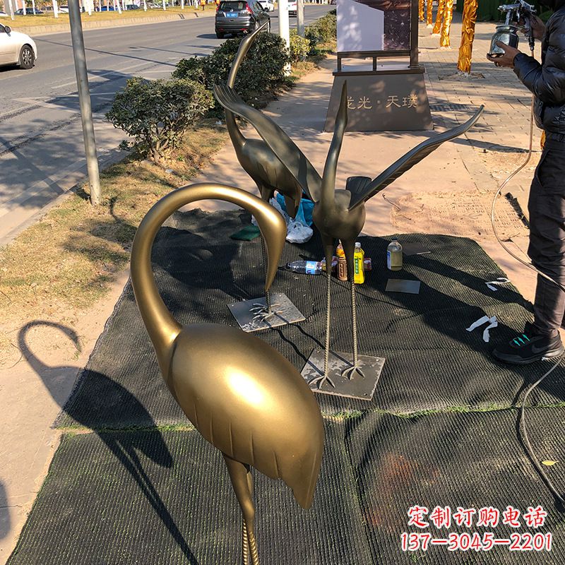 达州成都鹤雕——传承中国古代文化