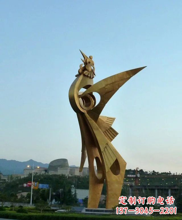 达州凤凰展翅,给城市增添灵动之美