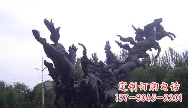 达州马雕塑精美绝伦的艺术品