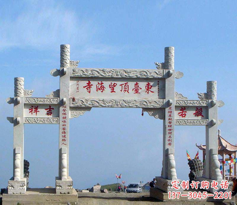 达州石雕牌坊传承中国古典建筑文化