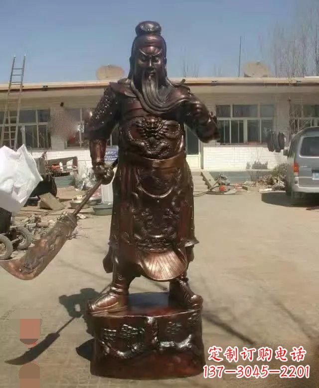 达州关公雕塑