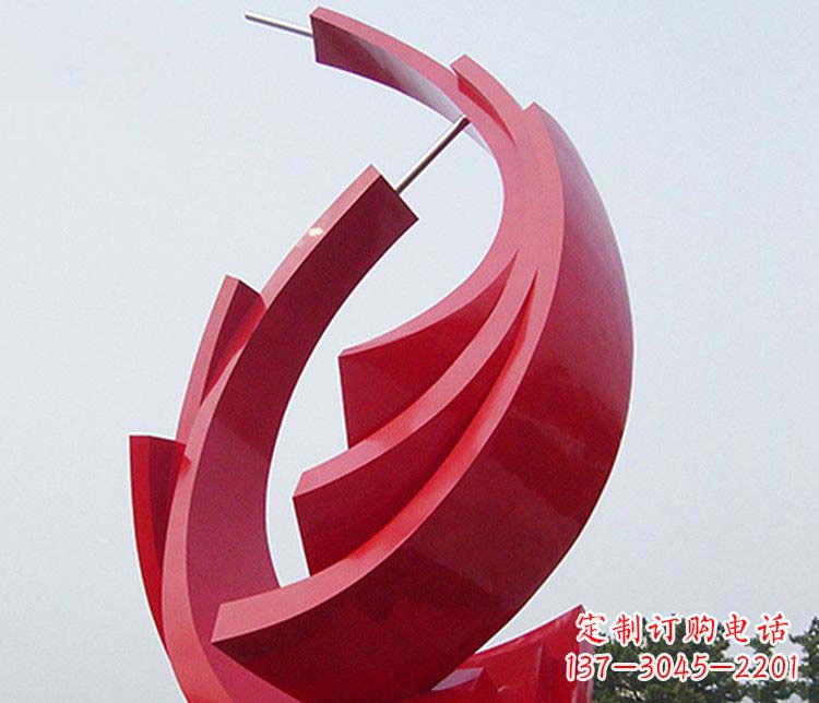 达州不锈钢帆船雕塑象征着永恒的美丽