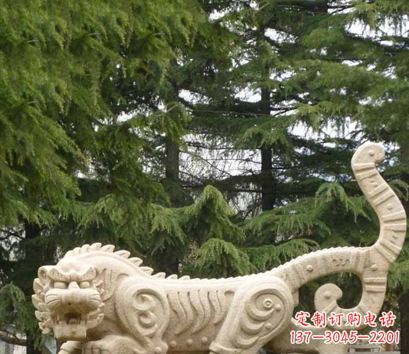 达州传神的老虎雕塑